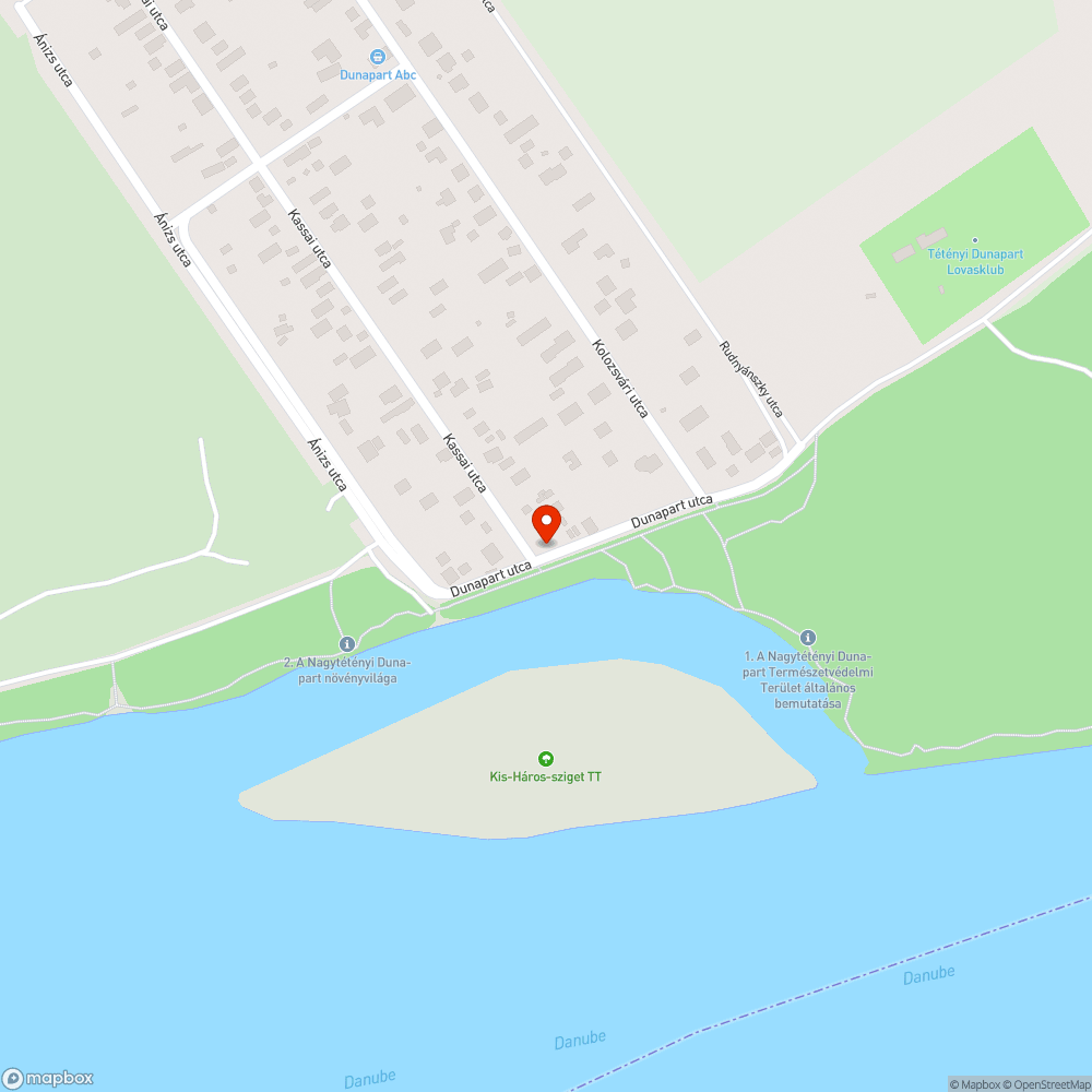 Szemét, lomok, elhagyott csónakok bejelentés helye