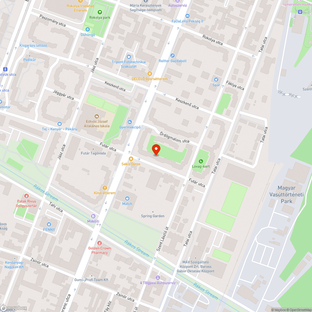 Ipari jellegű ismeretlen bűz bejelentés helye