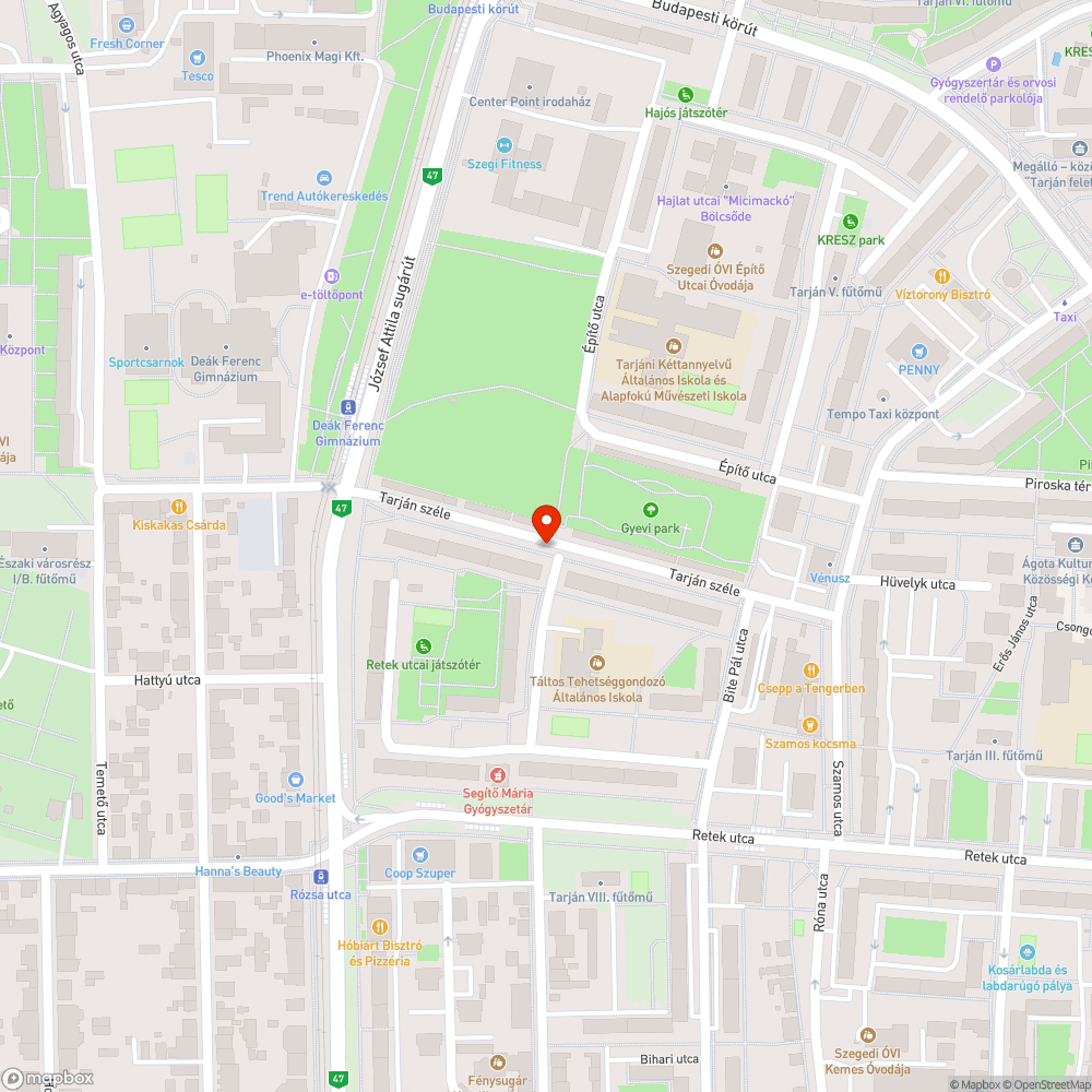 Összefirkált és megfakult táblák bejelentés helye