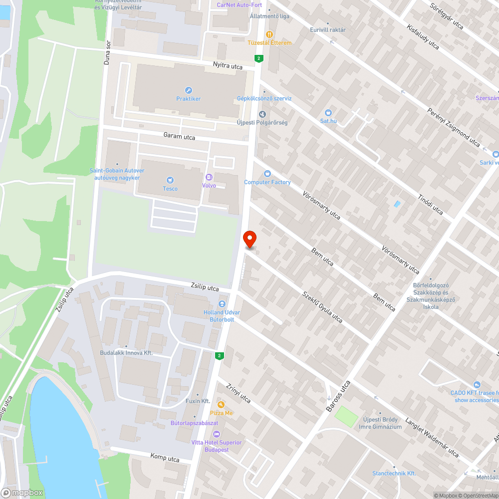 Rendszám nélküli elhagyott jármű bejelentés helye