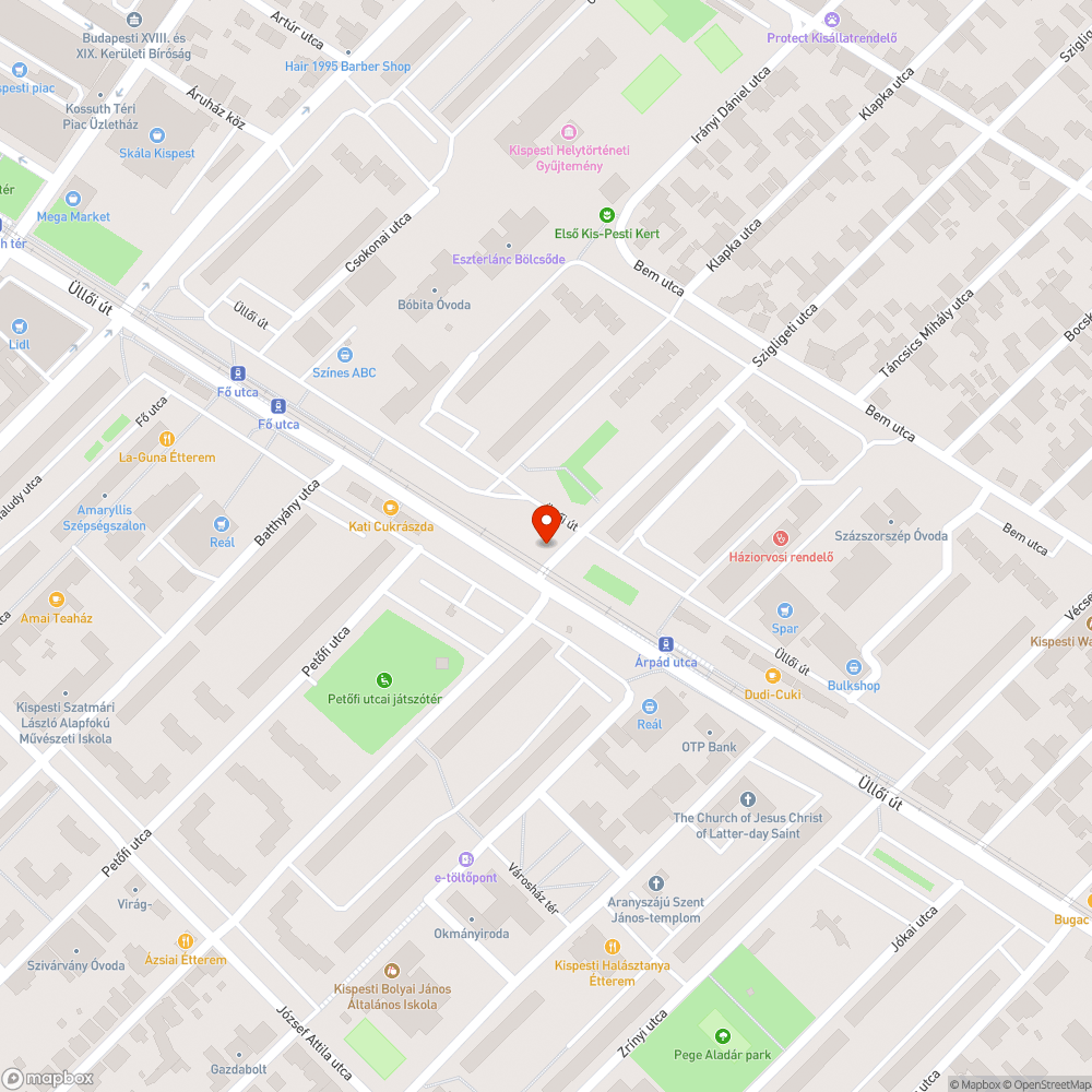 Abroncsokra veszélyes villamos-átkelőhely bejelentés helye