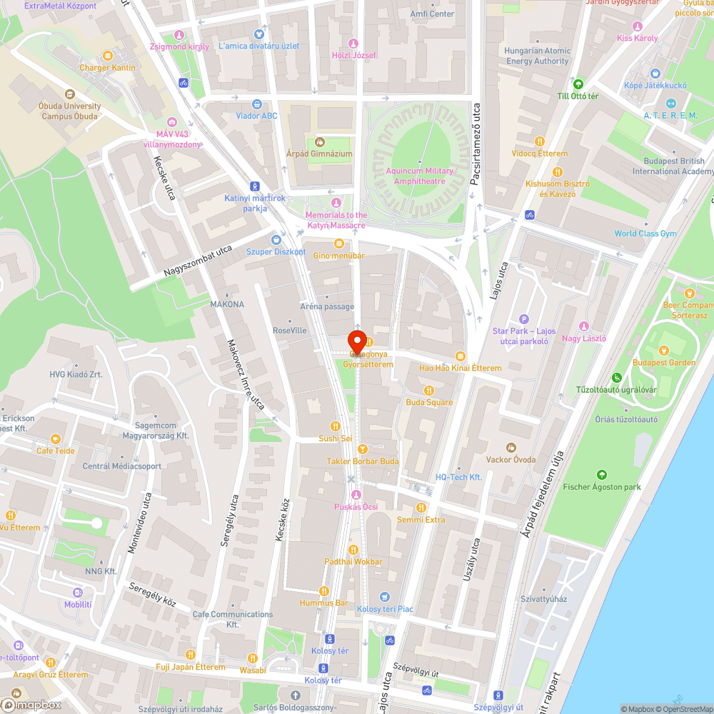 Vidáman elparkolt utca bejelentés helye