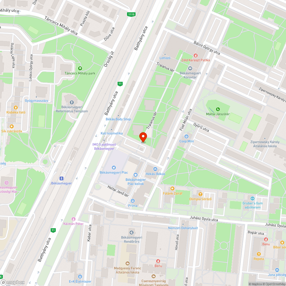 Borítás bejelentés helye