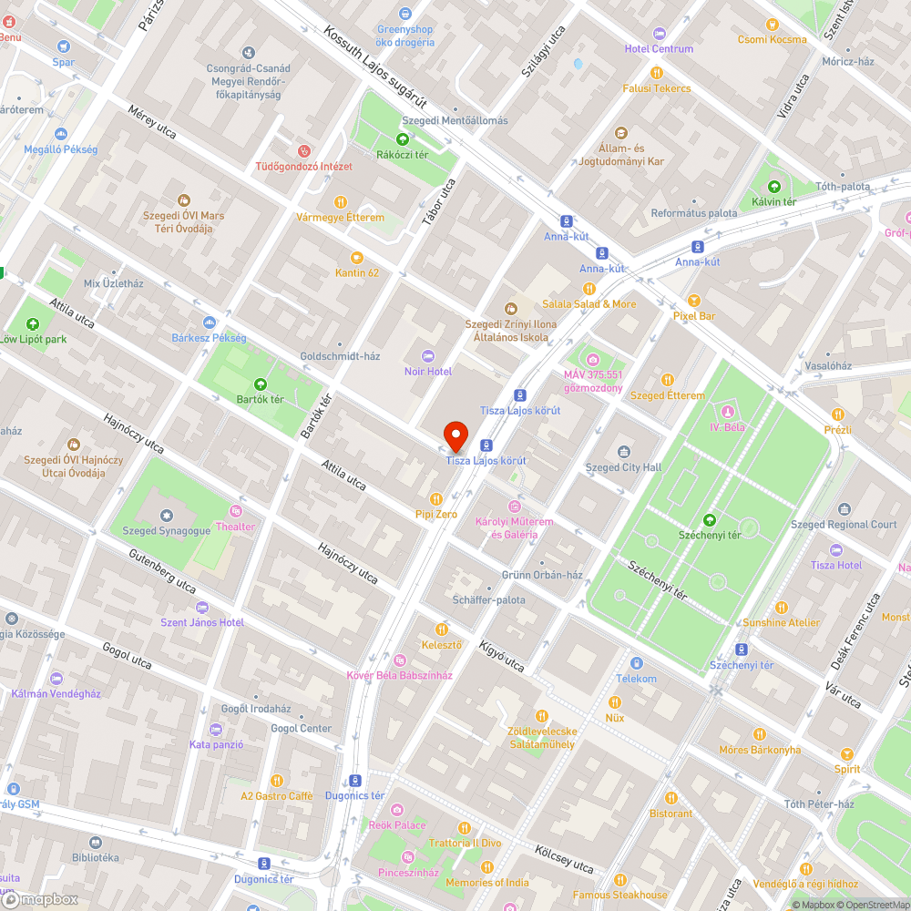 Alacsonyra kihelyezett táblázás bejelentés helye