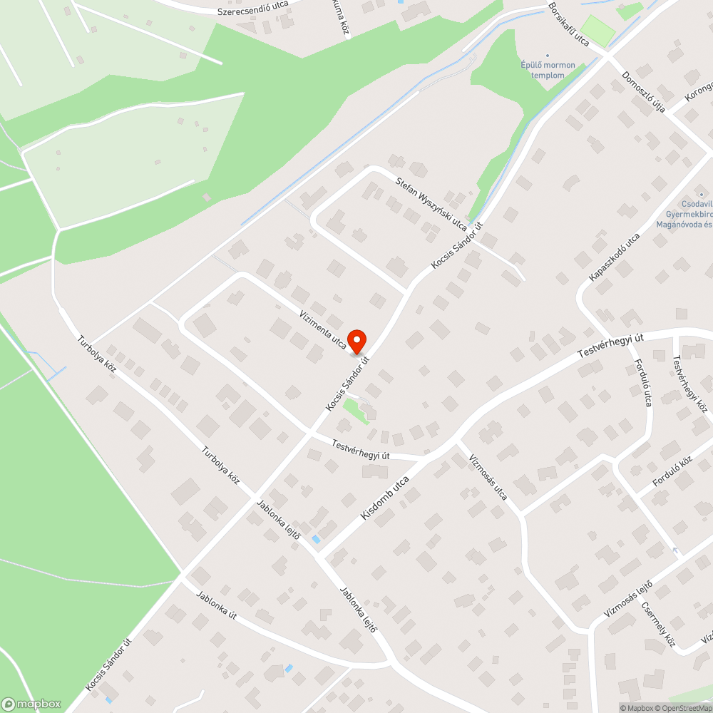 Ürítetlen kuka bejelentés helye