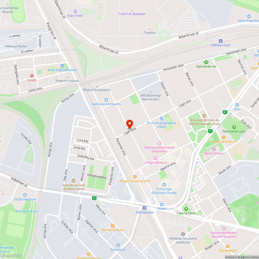 Roncsautó bejelentés helye