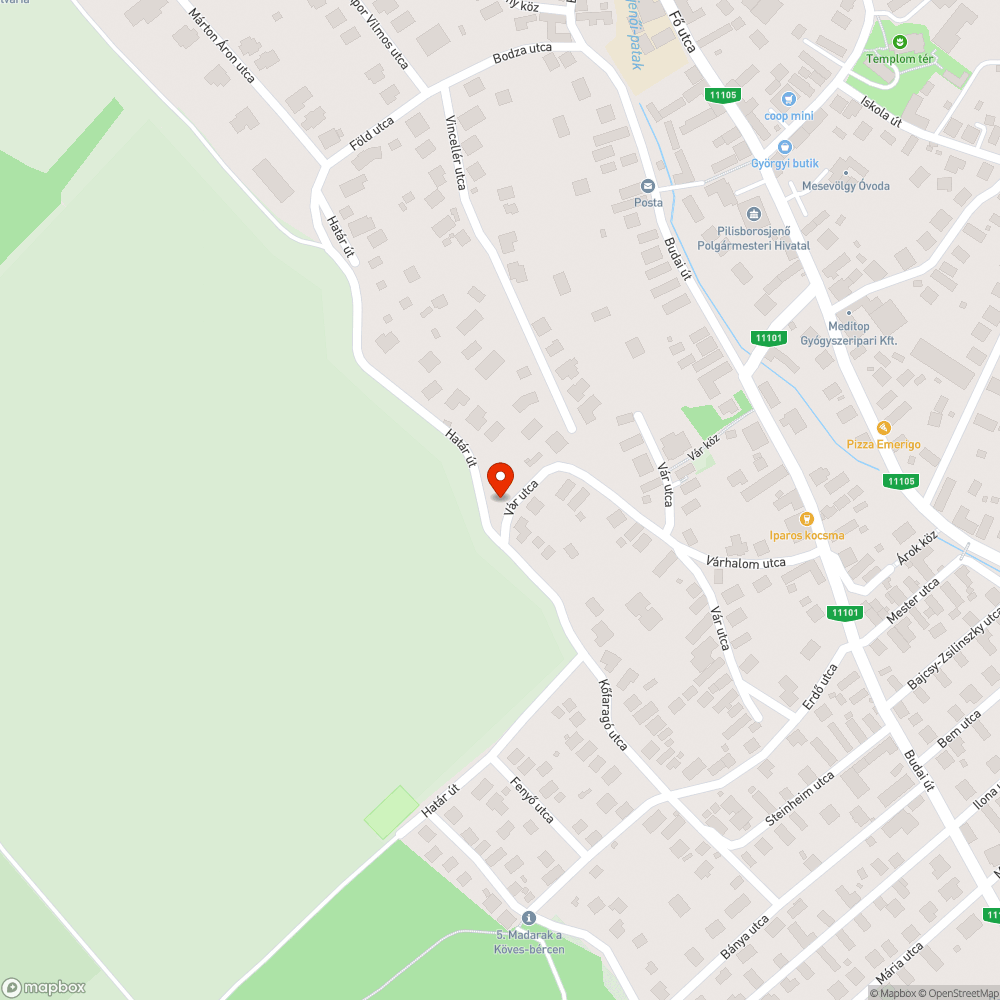 Rendezetlen, szemetes utca bejelentés helye