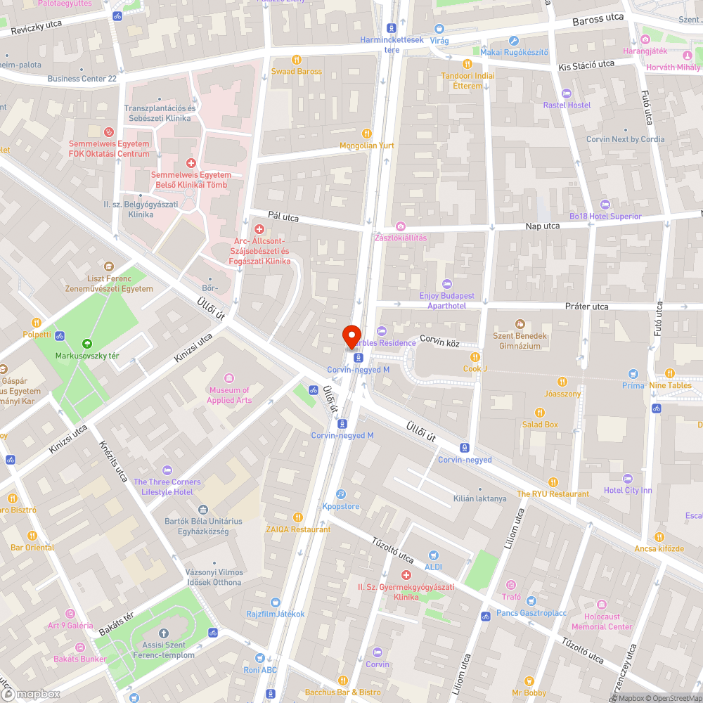 Lezuhant kupak bejelentés helye