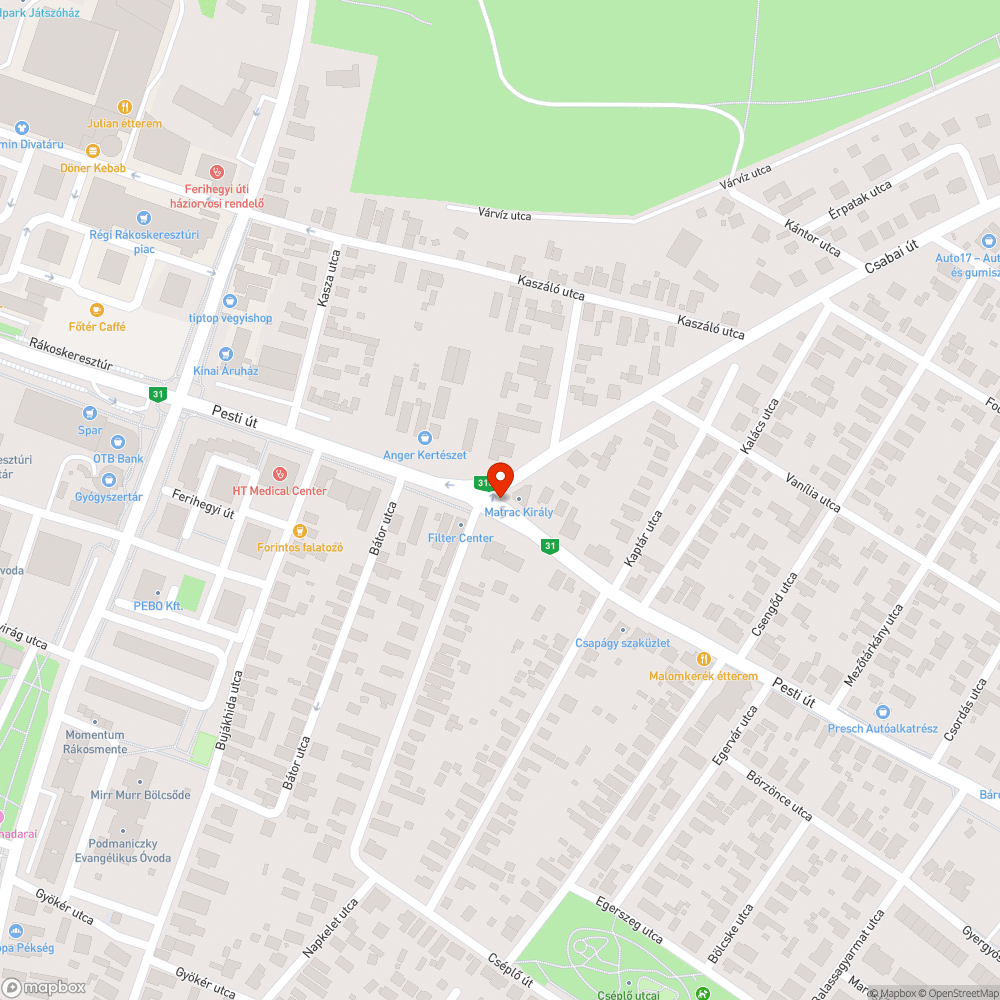 Vizes fedél bejelentés helye