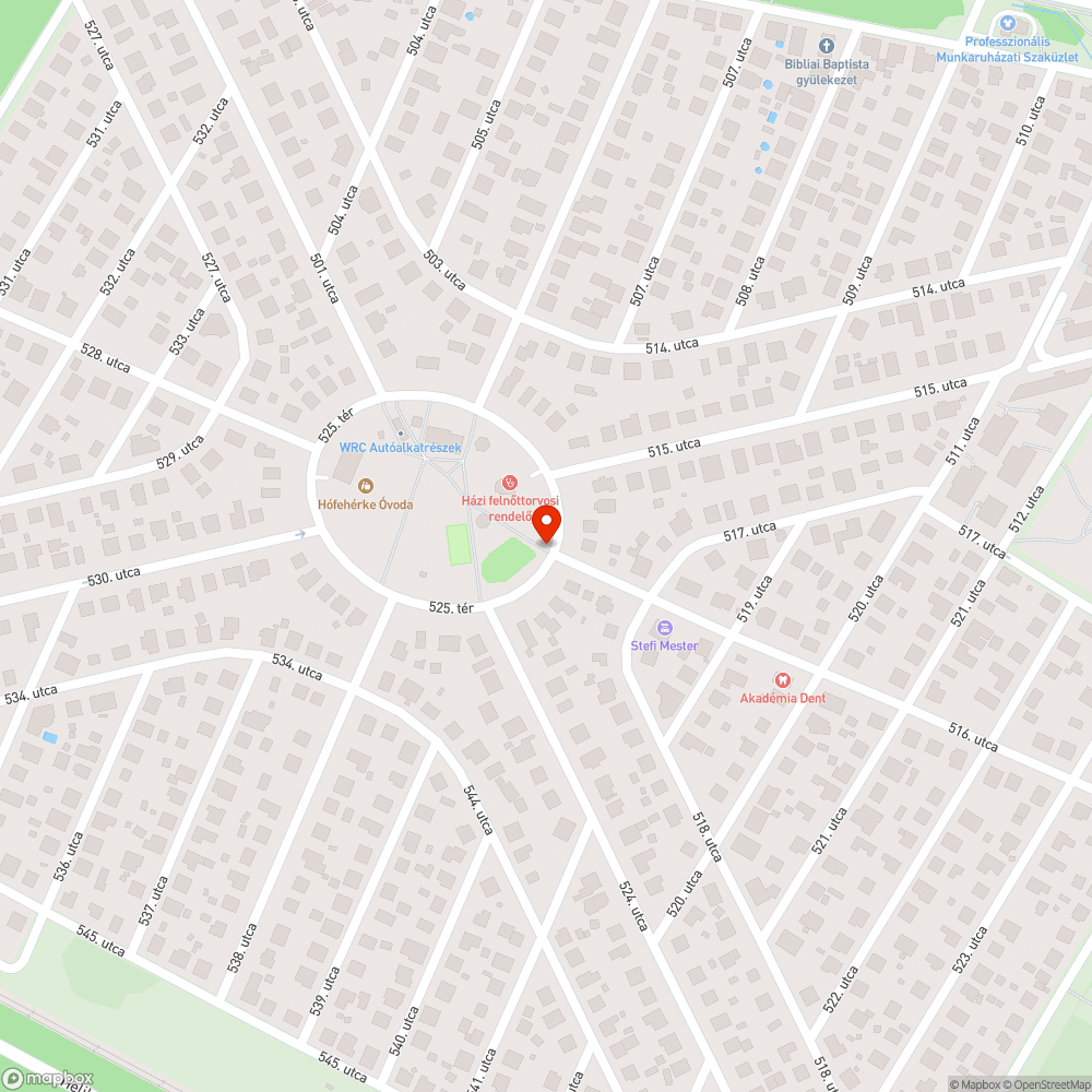 Térkő bejelentés helye