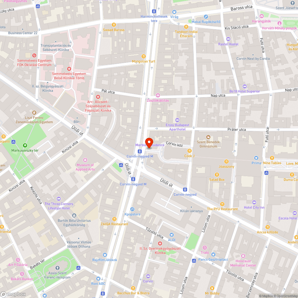 Hiányzó térkő bejelentés helye