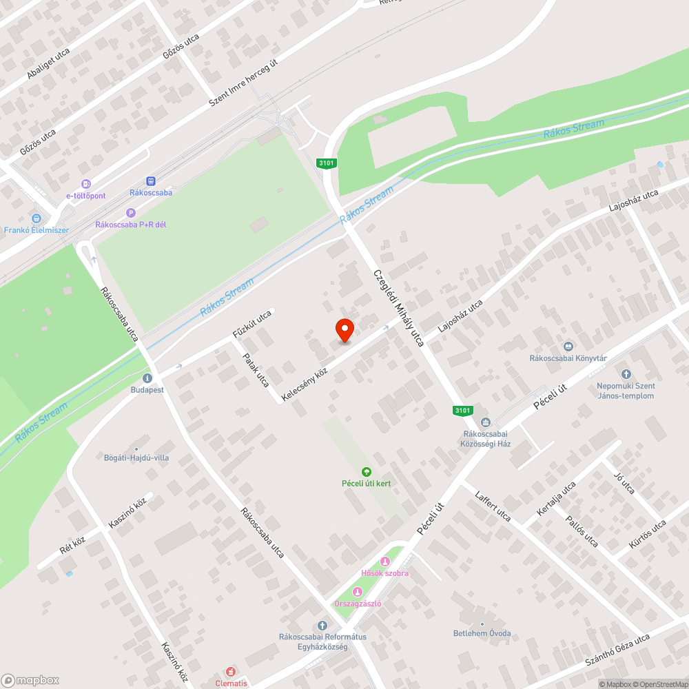 Ementáli bejelentés helye