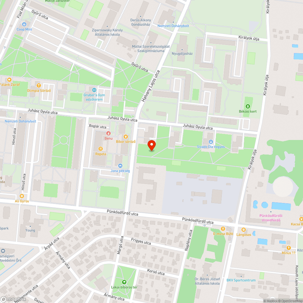 Köztéri kukák tele vannak bejelentés helye