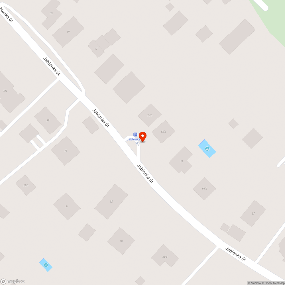 III. Jablonka úti buszforduló korlátcseréje bejelentés helye