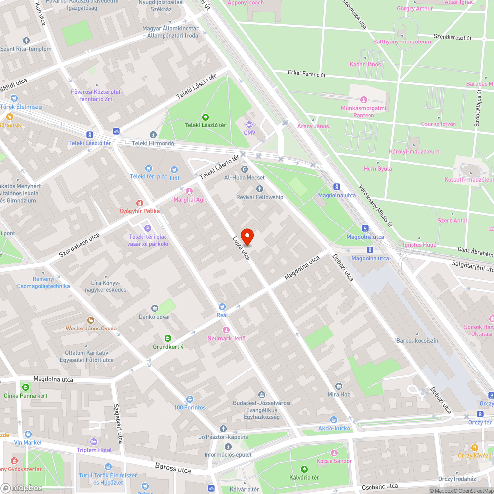 Veszélyes építkezési terület/luk bejelentés helye