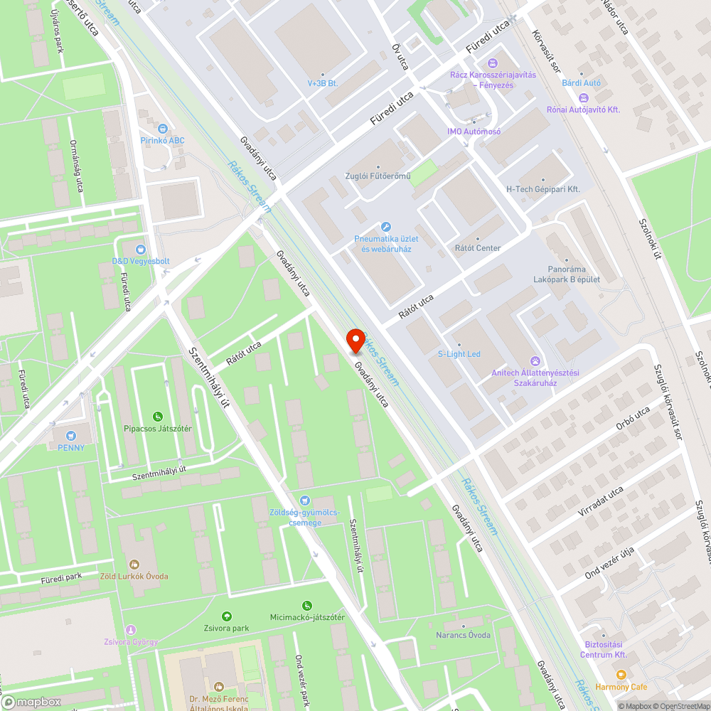 Rendszám nélküli Opel Zafira a Gvadányi utcában bejelentés helye