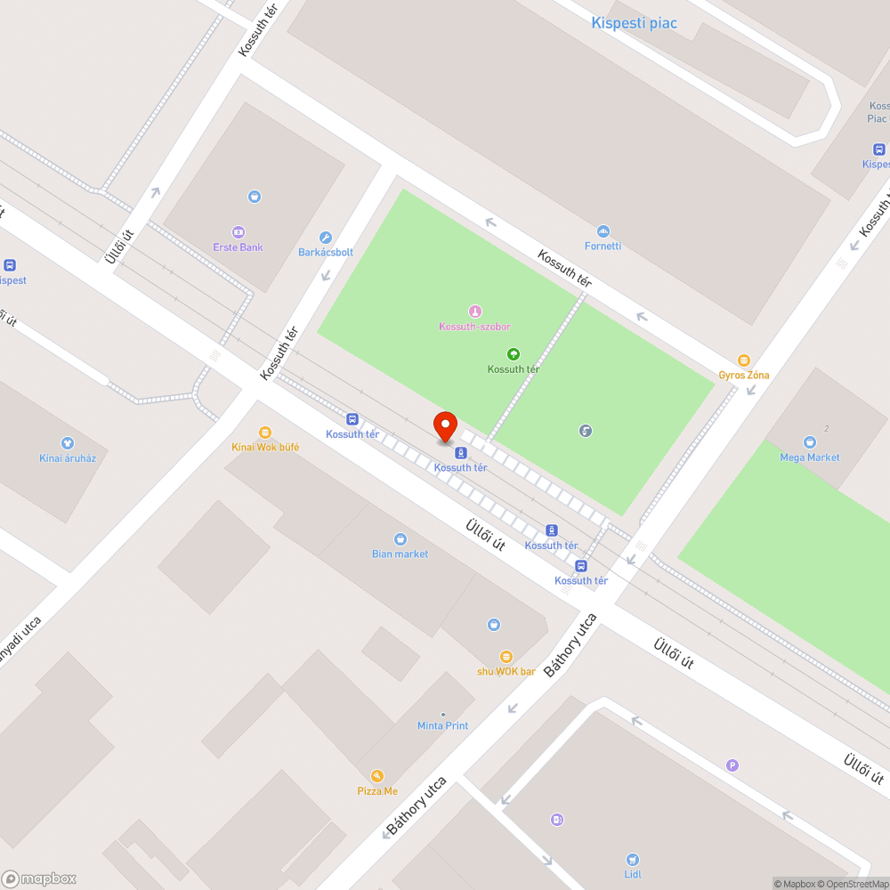 Matricás táblák bejelentés helye