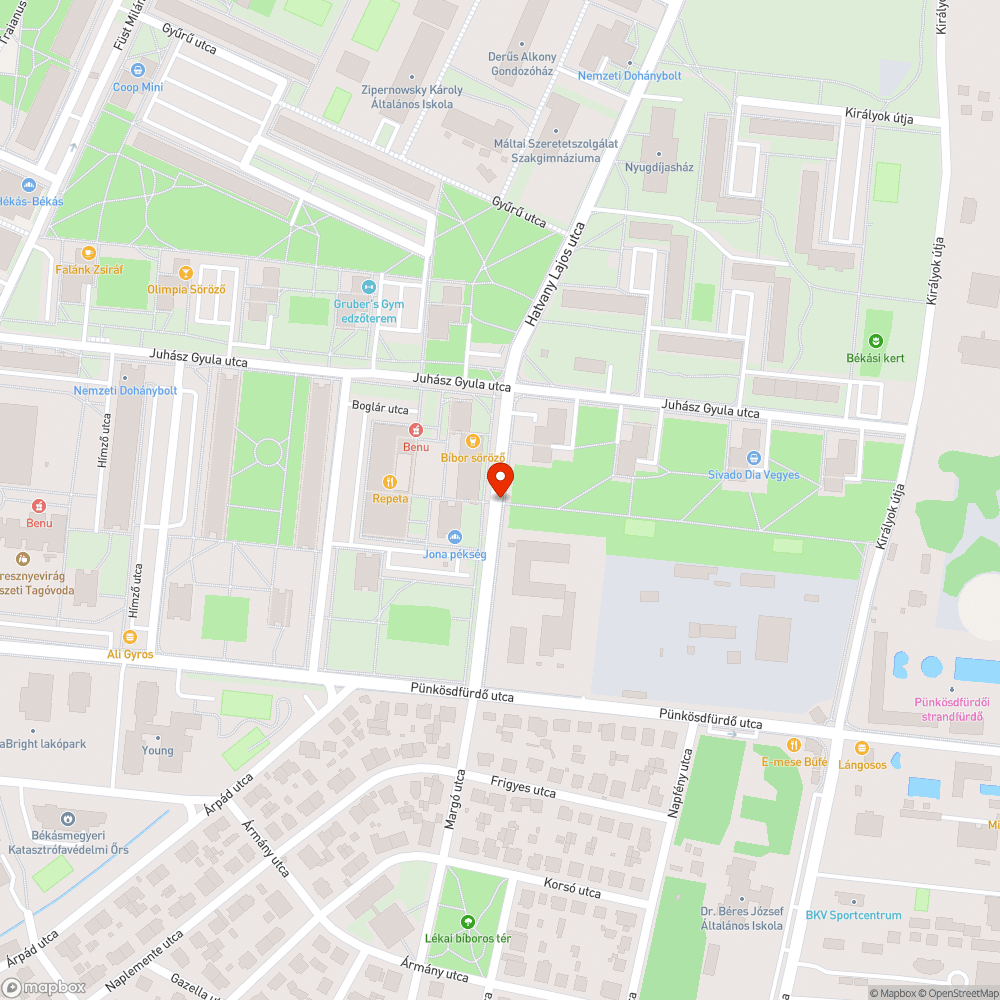 Megállni tilos tábla bejelentés helye