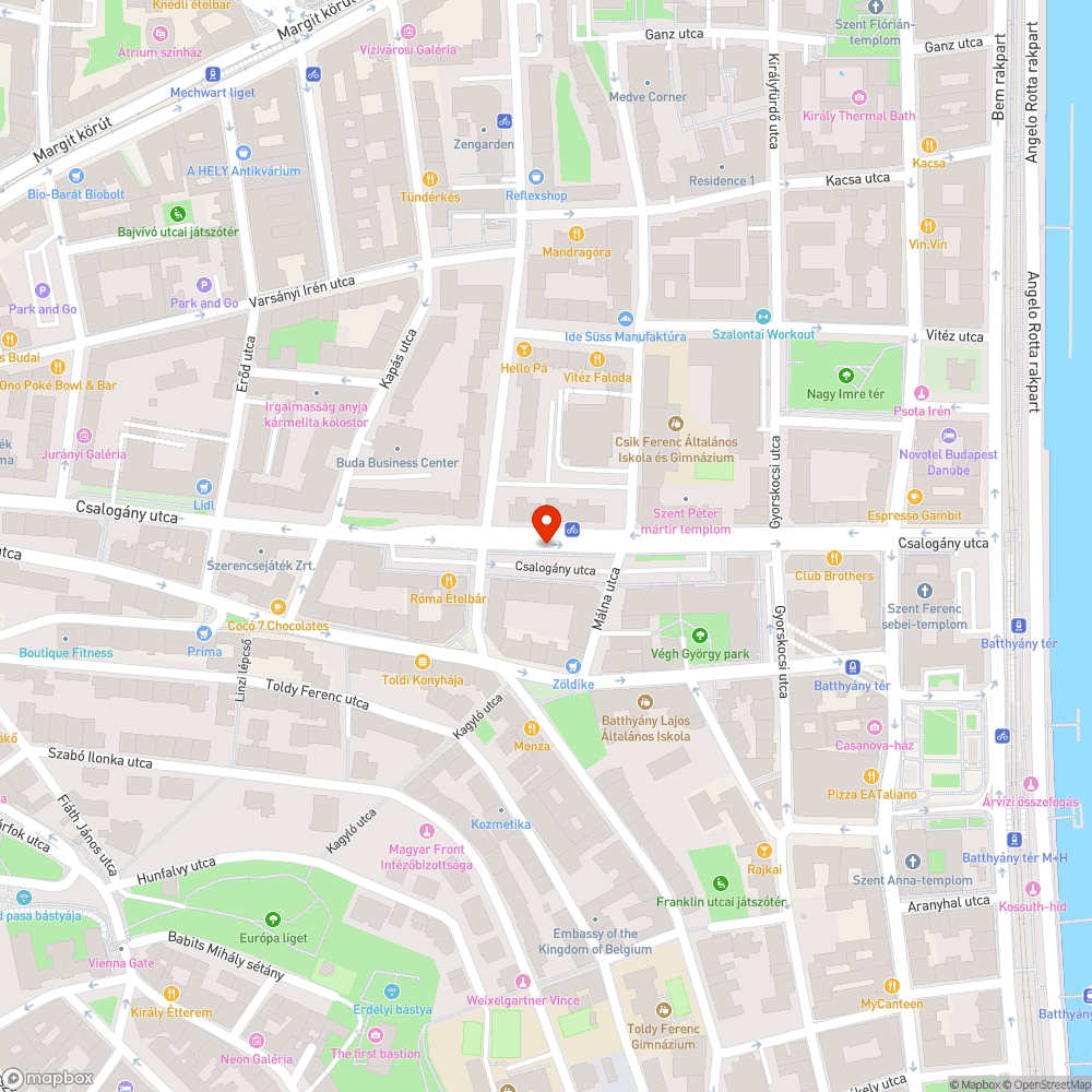 Elhagyatott autó bejelentés helye