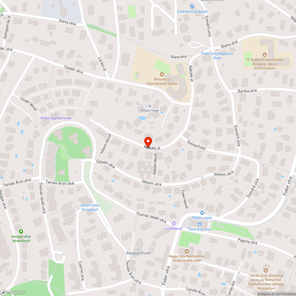 Elhagyott auto bejelentés helye