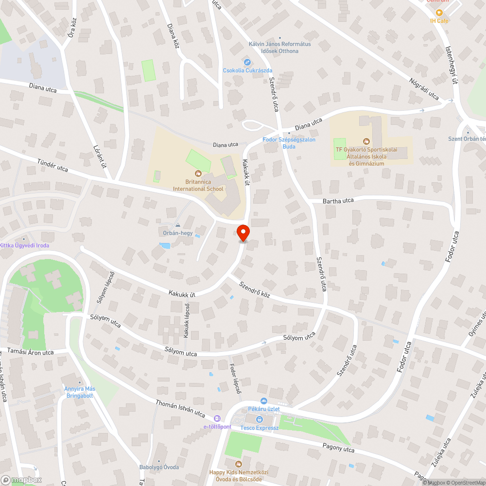 Elhagyott auto bejelentés helye