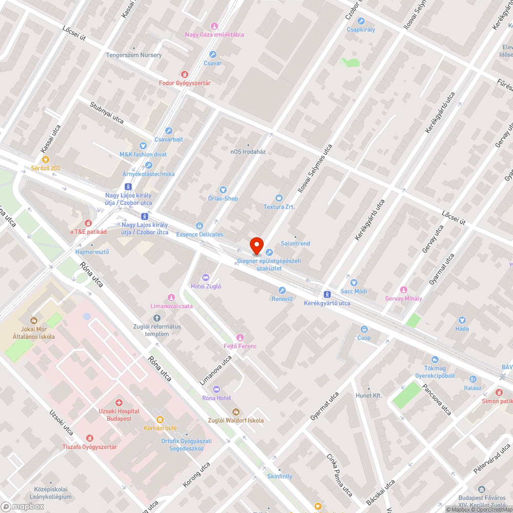 Kidőlt egyirányú út jelzőtábla bejelentés helye