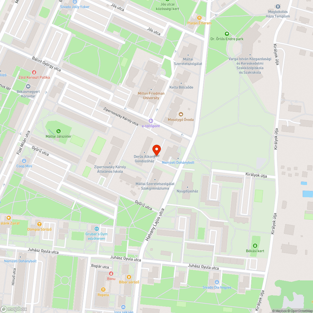 Illegális sittlerakás bejelentés helye