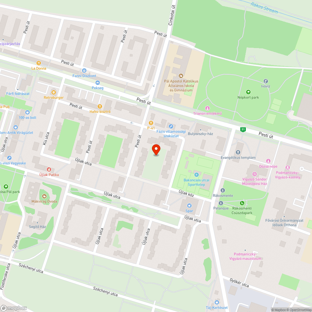 Kutyagumi bejelentés helye