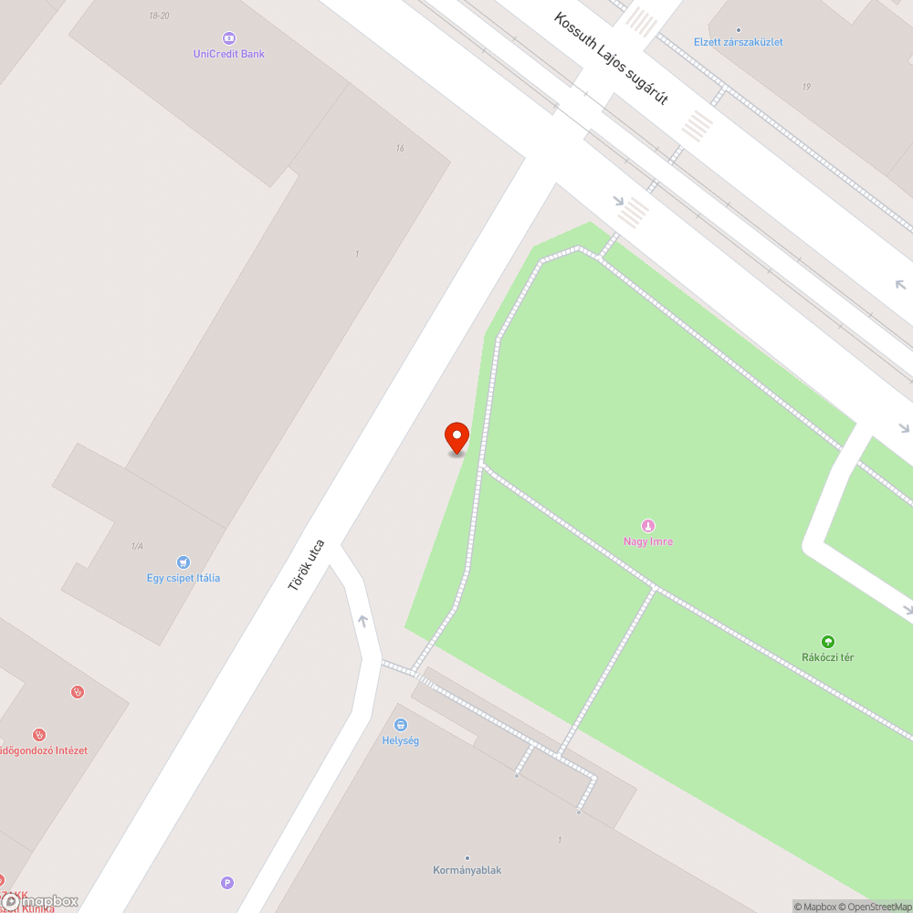 Megdőlt tábla bejelentés helye