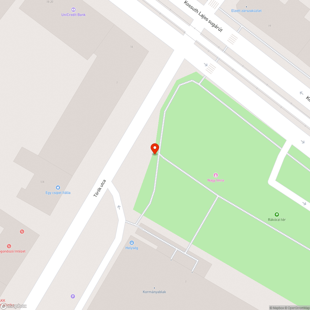 Tönkrement járda bejelentés helye