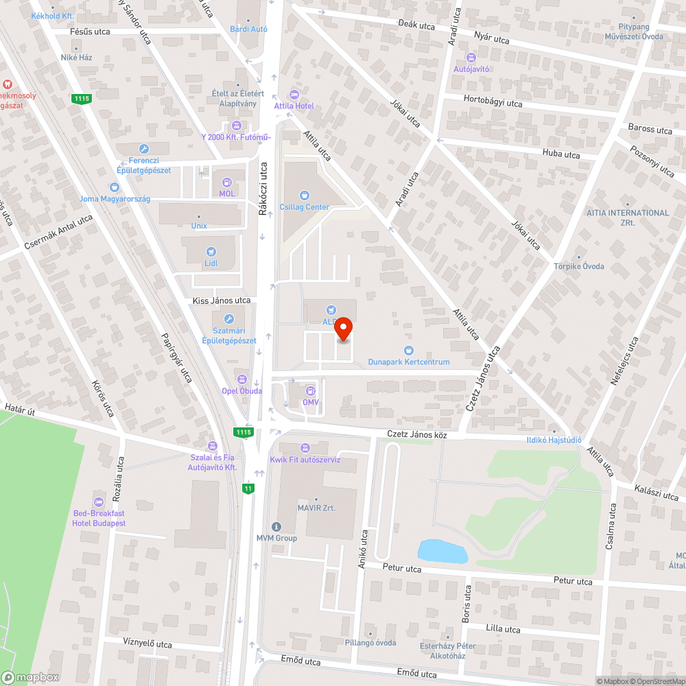 Elektromos töltőállomás bejelentés helye