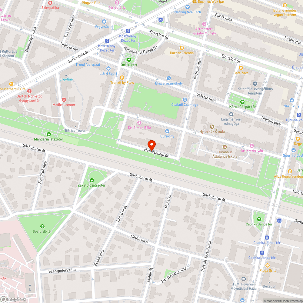 Szemét bejelentés helye