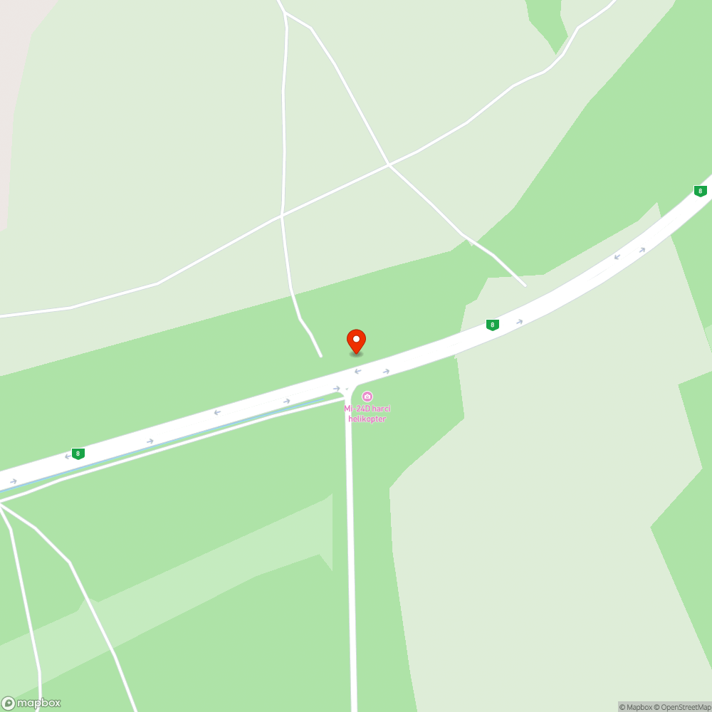 Veszélyes balra kanyarodási lehetőség bejelentés helye