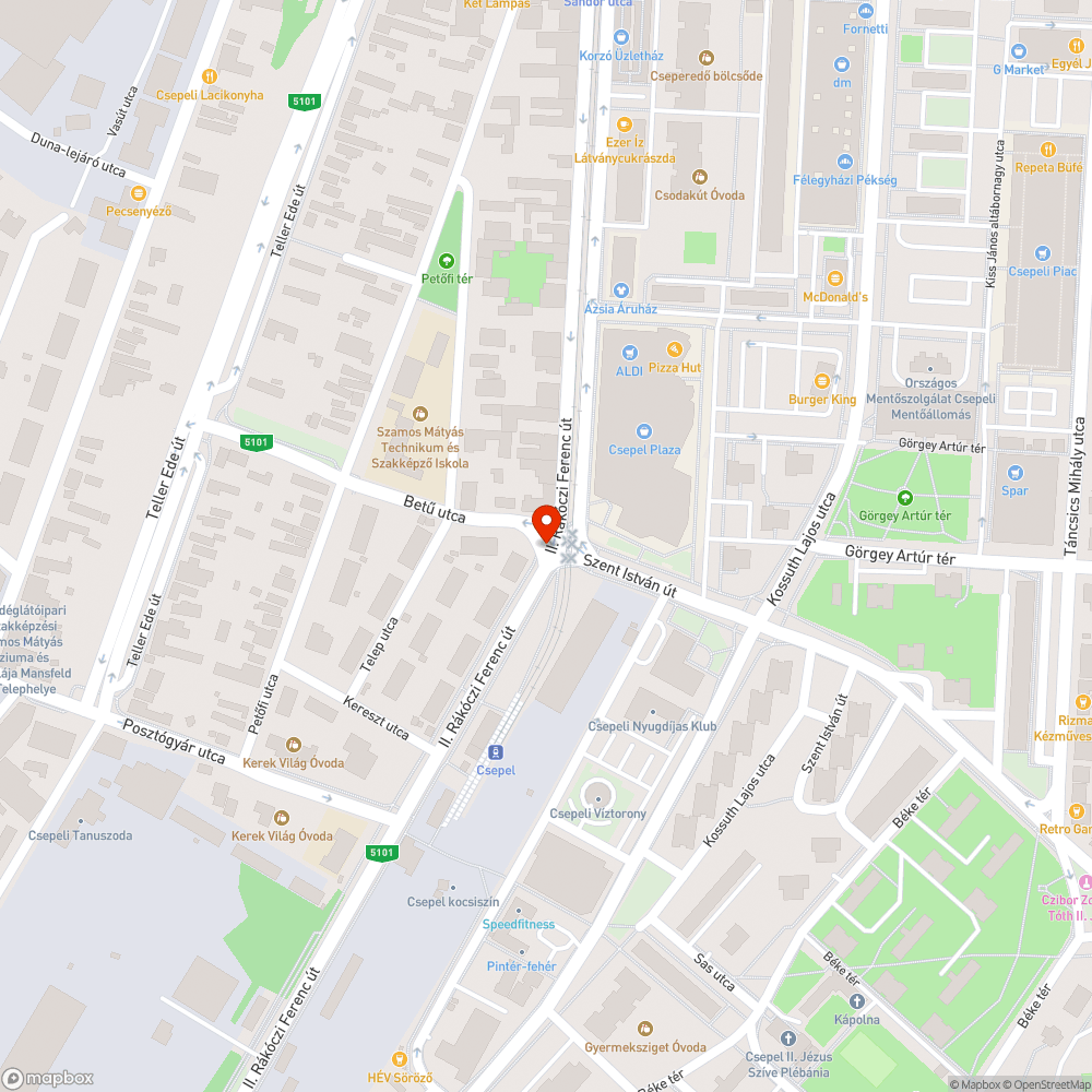 Hiányzó fényterelők bejelentés helye