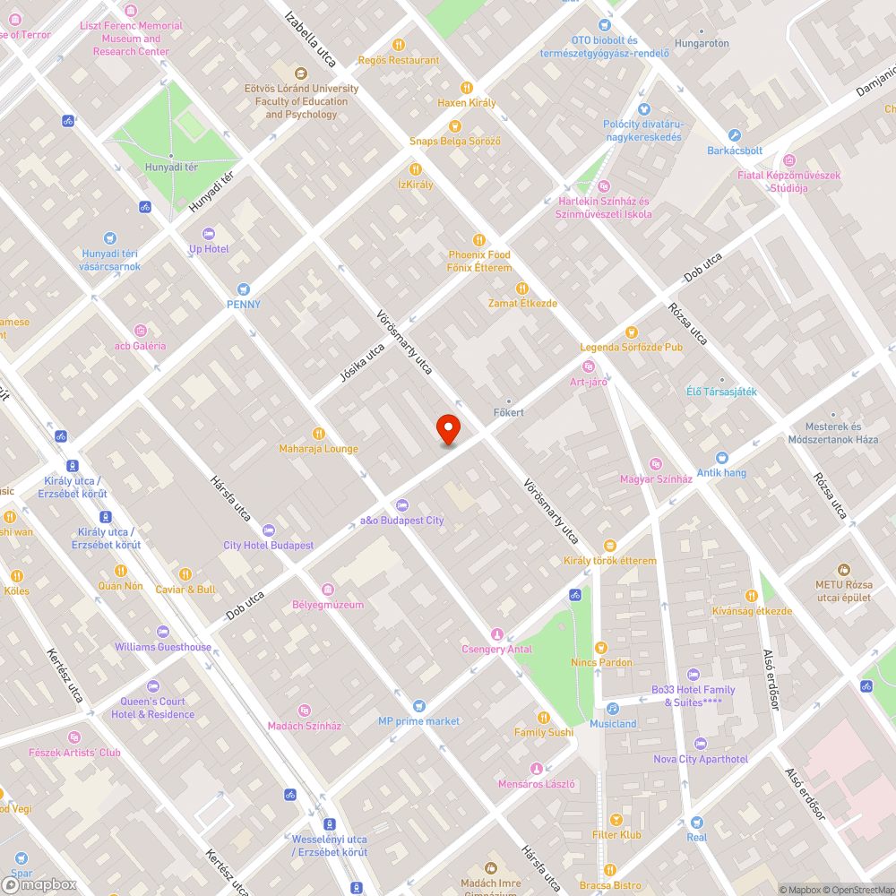 Felbontott burkolat a járdán bejelentés helye