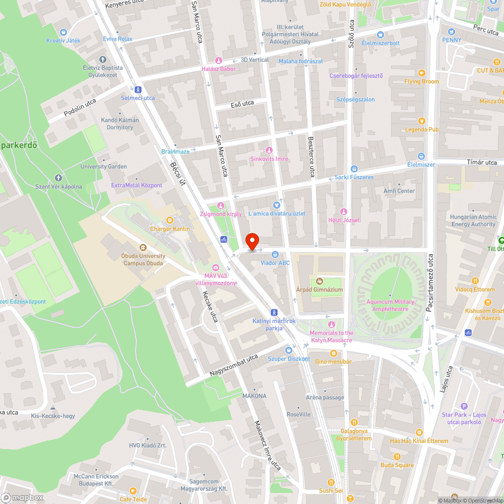 Szabálytalan várakozás bejelentés helye