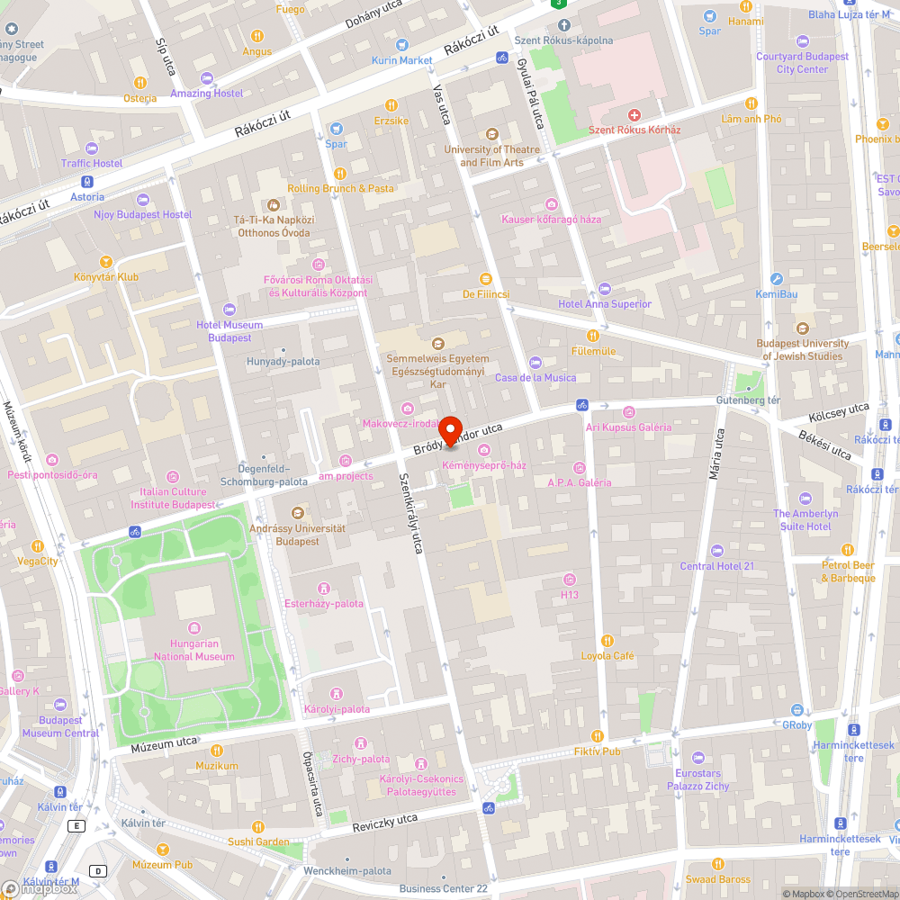 Problémás térkövezés bejelentés helye