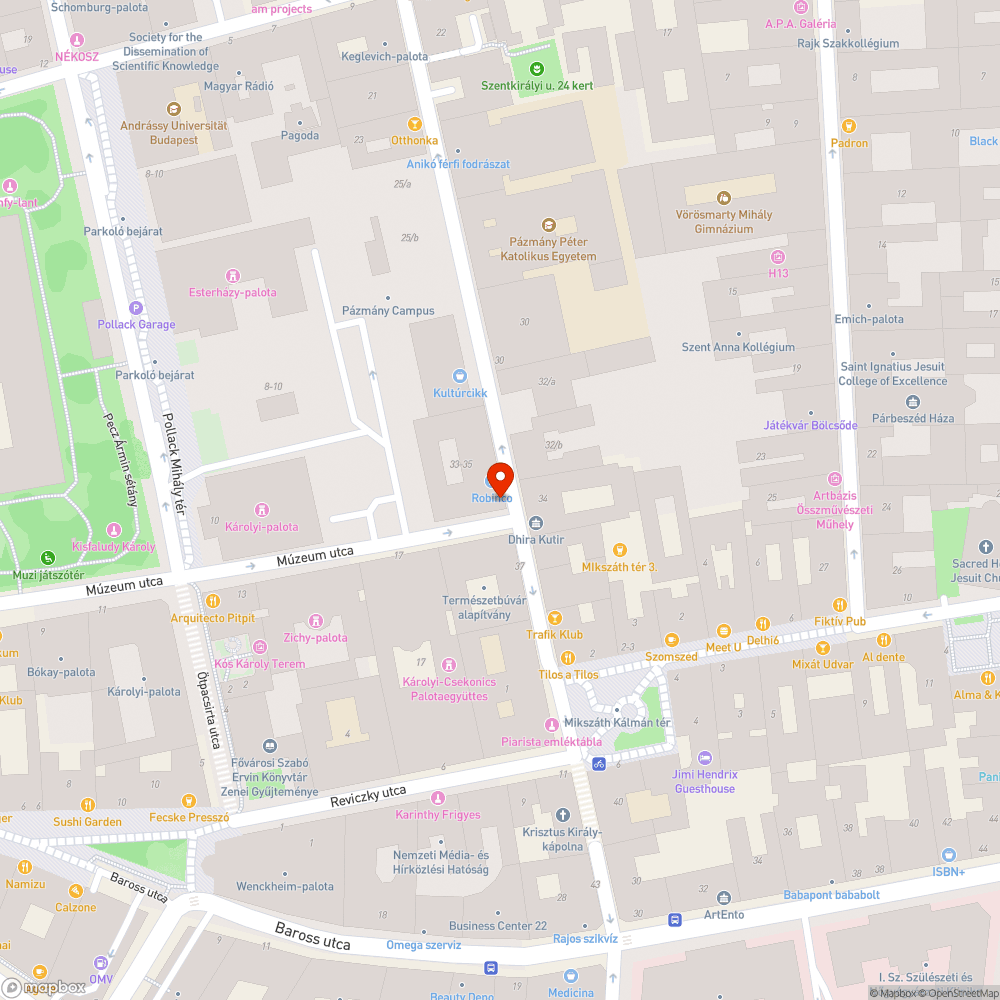 Hibás járda bejelentés helye