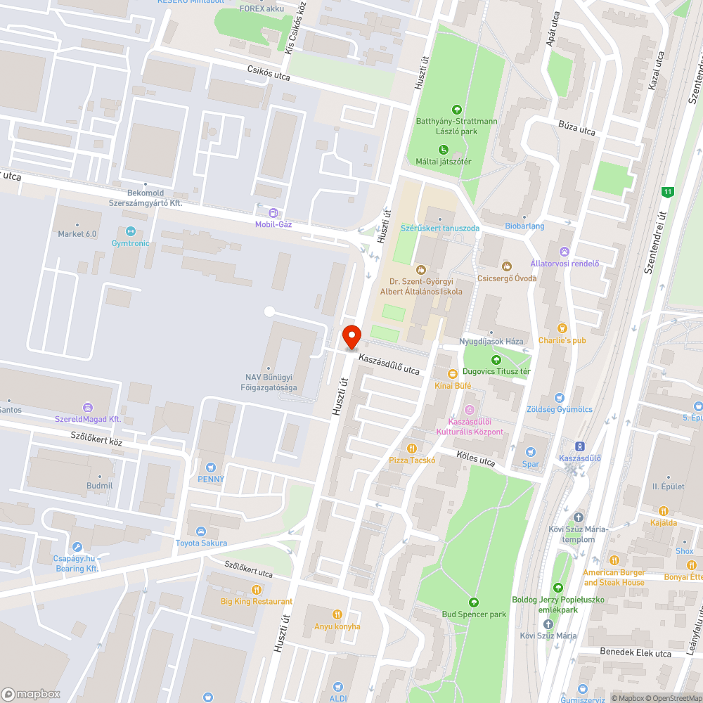 Lekopott felfestések, merre megy a sáv? bejelentés helye