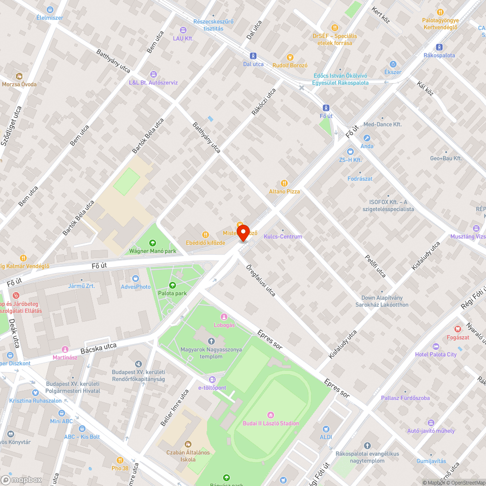 Elfáradt tükör bejelentés helye