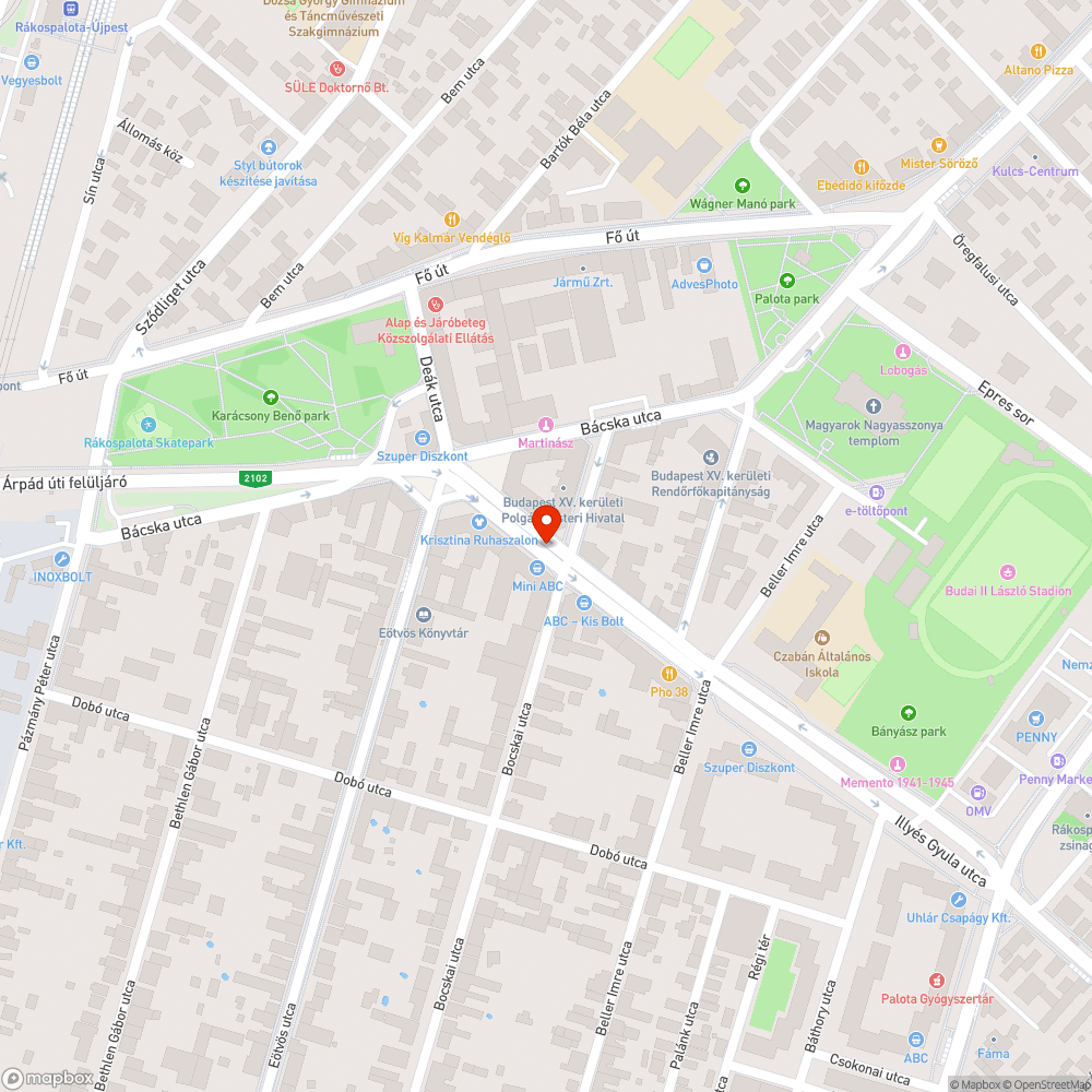 Posztmodern remekmű bejelentés helye