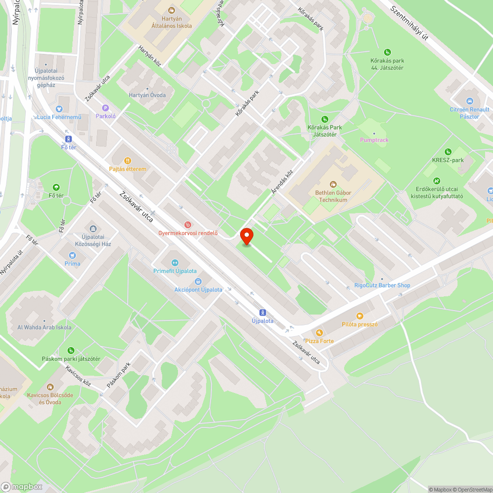 Elhagyott Daewoo bejelentés helye