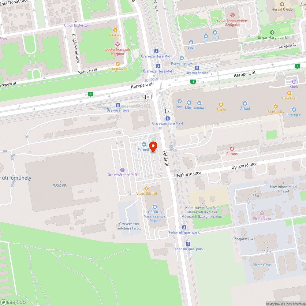 Ismételten túlnőtt növényzet visszavágása bejelentés helye