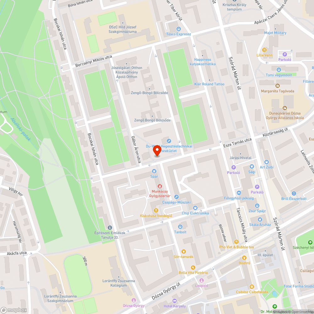 Zebra akadálymentesítése bejelentés helye