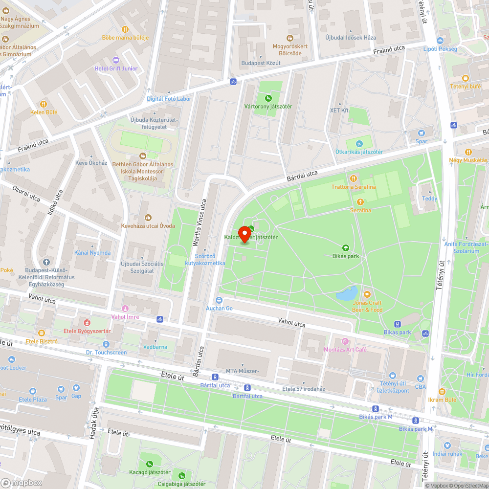 Beszakadt trambulin bejelentés helye