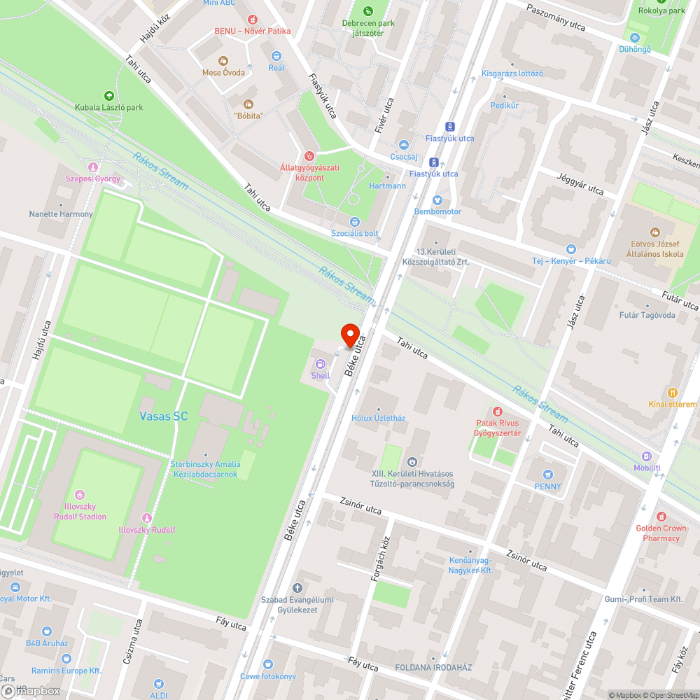 Bálványfák bejelentés helye