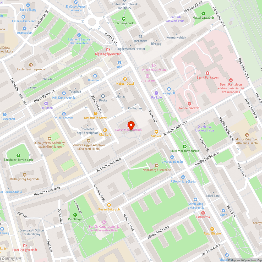 Balesetveszélyes luk bejelentés helye