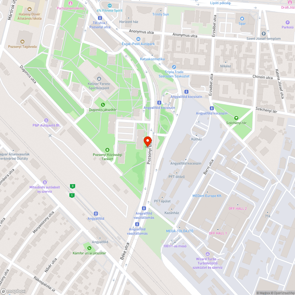 Állandó járdán parkolás bejelentés helye