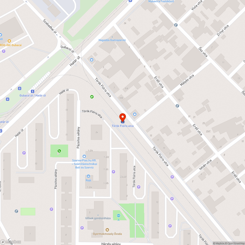 Rozsdás vezetéktartó oszlopok bejelentés helye