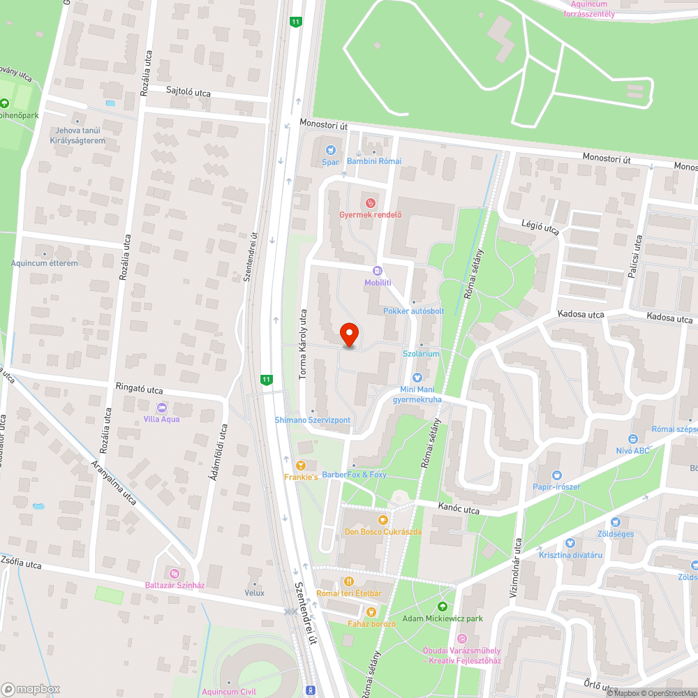 Szétesett pad bejelentés helye